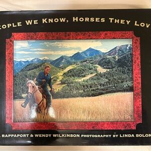 People We Know, Horses They Love coffee- coffee table book